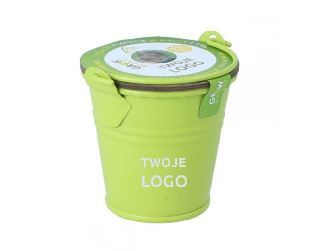 GROWBUCKET SET ZESTAW Z WIADERKIEM z logo firmy w LazyStore!