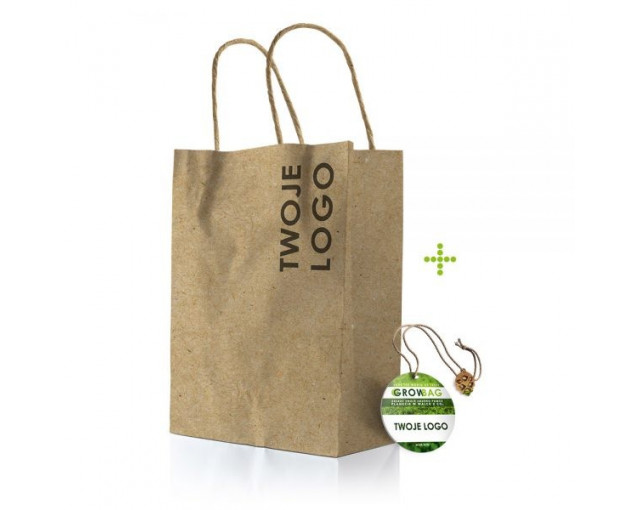Torba GROWBAG Z ZAWIESZKĄ z logo firmy w LazyStore!