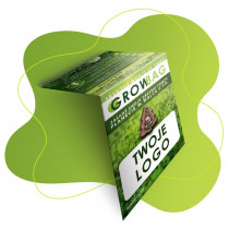 Torba GROWBAG z rosnącą zawieszką z logo firmy w LazyStore!