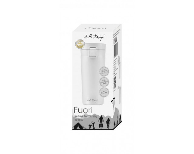Kubek termiczny 400ml FUORI z logo firmy w LazyStore!