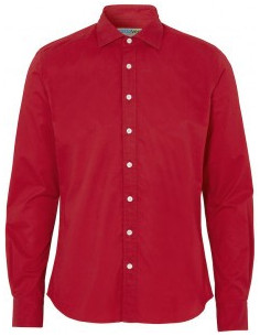Cottover Twill Slim Fit Koszula Męska z logo firmy w LazyStore!