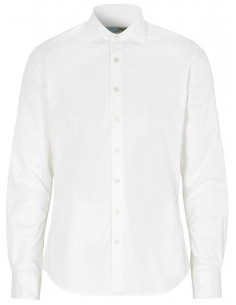 Cottover Twill Slim Fit Koszula Męska z logo firmy w LazyStore! 2