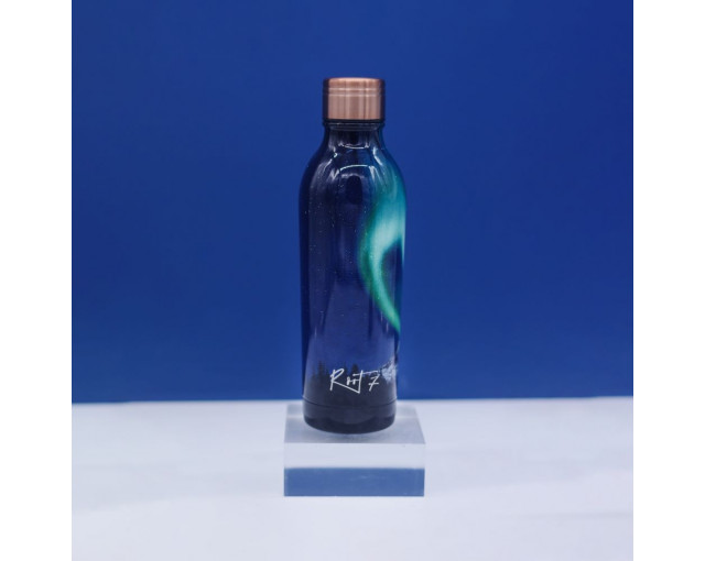 Root7 OneBottle Science Museum Aurora Borealis Butelka Termiczna z logo firmy w LazyStore!