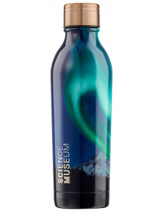 Root7 OneBottle Science Museum Aurora Borealis Butelka Termiczna z logo firmy w LazyStore!