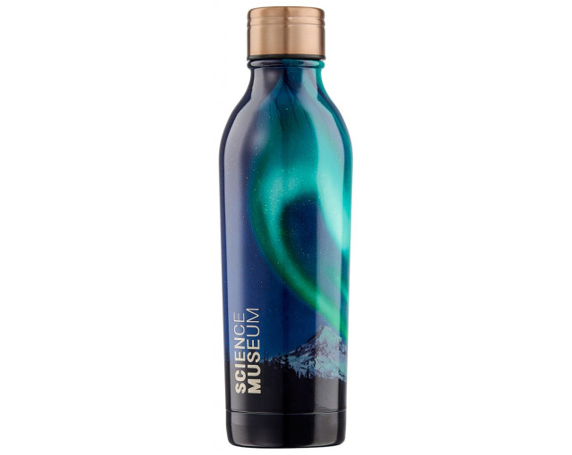 Root7 OneBottle Science Museum Aurora Borealis Butelka Termiczna z logo firmy w LazyStore!