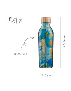 Root7 OneBottle Coral Shine Butelka Termiczna z logo firmy w LazyStore! 2