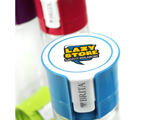 Butelka filtrująca BRITA Model Vital z logo + 2 filtry MicroDisc z logo firmy w LazyStore!