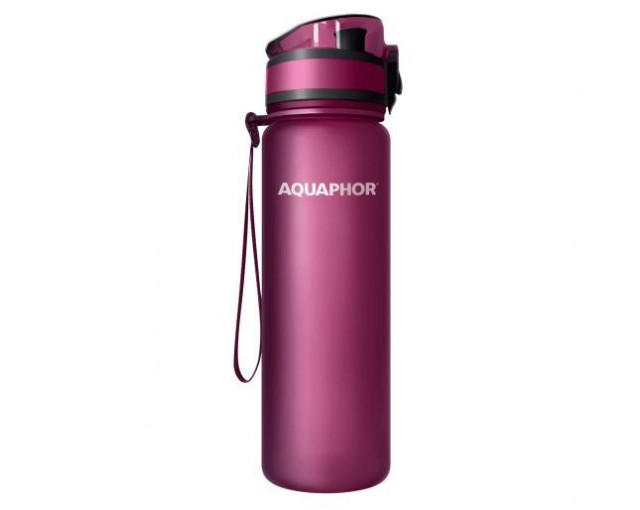 Butelka filtrująca wodę Aquaphor City 500ml z logo firmy w LazyStore!