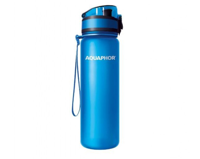 Butelka filtrująca wodę Aquaphor City 500ml z logo firmy w LazyStore!
