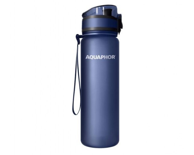 Butelka filtrująca wodę Aquaphor City 500ml z logo firmy w LazyStore!