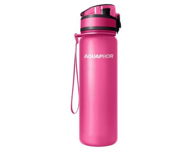 Butelka filtrująca wodę Aquaphor City 500ml z logo firmy w LazyStore!