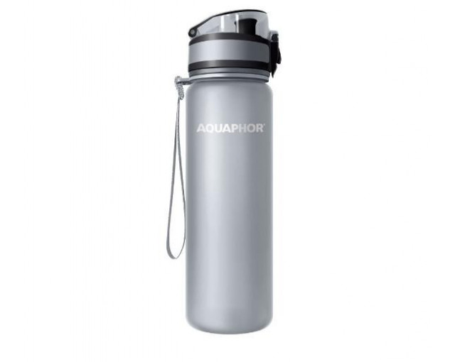 Butelka filtrująca wodę Aquaphor City 500ml z logo firmy w LazyStore!